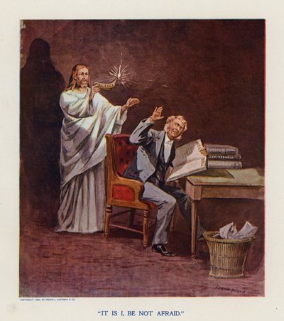 "It Is I" (litografia a cores) de Frank Beard