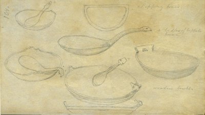 Utensílios de cozinha, 1851 de Frank Blackwell Mayer