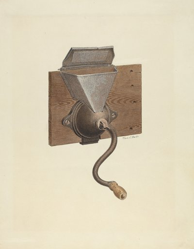 Moinho de café de Frank C. Barks