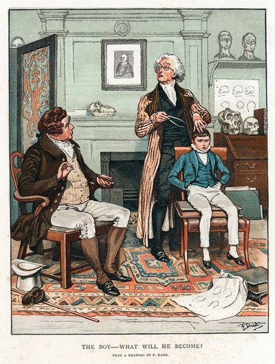 Frenologia, 1820 1886 de Frank Dadd