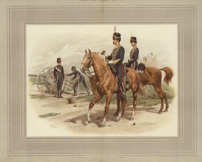 Artilharia Real a Cavalo de Frank Dadd