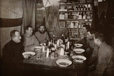 Dia do meio do inverno, 1912 - Os homens, 1913 de Frank Debenham