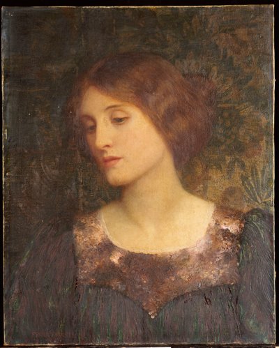 Contemplação, 1897 de Frank Dicksee