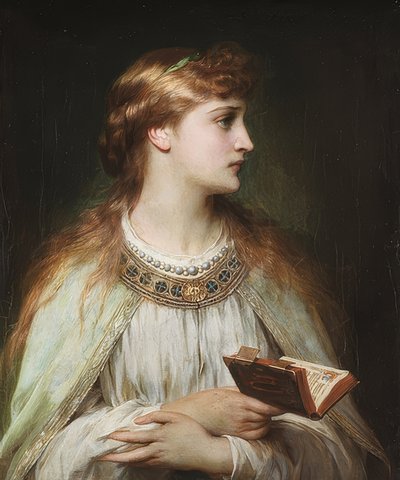 Ophelia. Um 1864 de Frank Dicksee