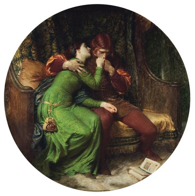 Paolo e Francesca, 1894 de Frank Dicksee