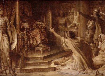 Salomão, 1897 de Frank Dicksee