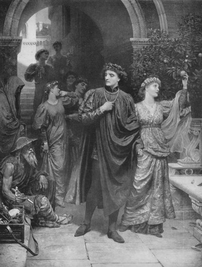 O símbolo, 1907, 1912 de Frank Dicksee