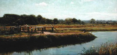 Walsham Meads (óleo sobre tela) de Frank Dicksee