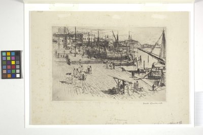 Riva Degli Schiavoni (Placa 1) (tinta) de Frank Duveneck