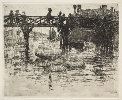 San Pietro in Castello, Veneza, 1883. de Frank Duveneck