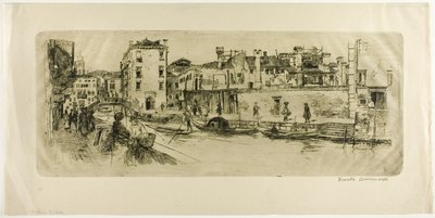 Canal de São Trovaso de Frank Duveneck