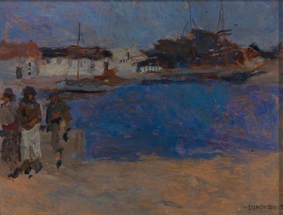 Litoral em redor de Cherbourg de Frank Edwin Scott