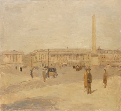 Place de la Concorde n. III, s.d. de Frank Edwin Scott