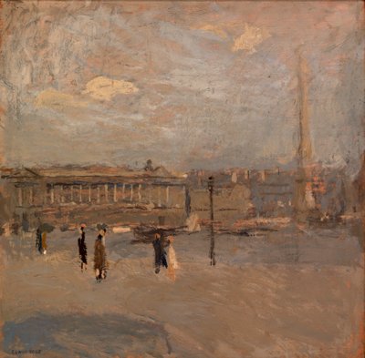 Place de la Concorde No. IV-A, c. 1917. de Frank Edwin Scott