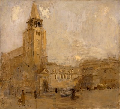 St. Germain des Pres no. II, s.d. de Frank Edwin Scott