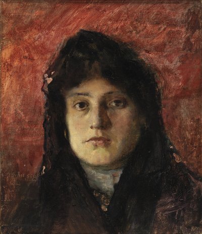 Cabeça de mulher de Frank Edwin Scott