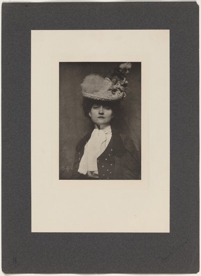 Retrato de Miss Jones, 1901 (foto) de Frank Eugene