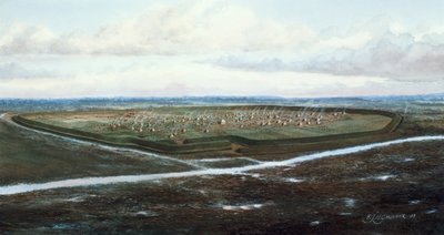 Uphal Camp, Londres, c100 aC. de Frank Gardiner