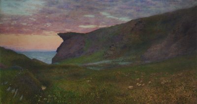 Pôr-do-sol na Costa da Cornualha de Frank Goodwin