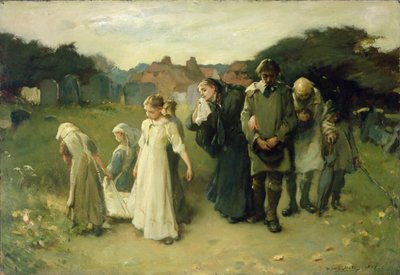 Morte de seu primeiro nascido de Frank Holl