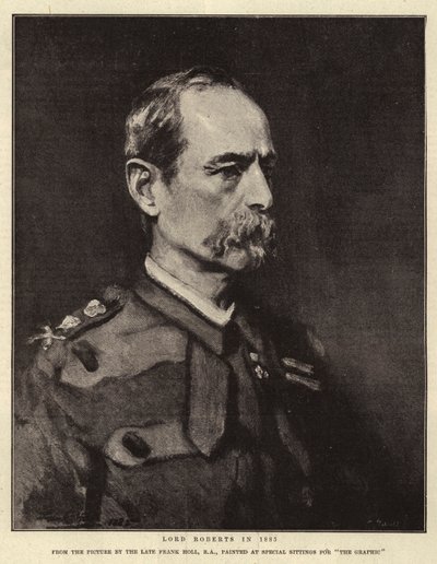 Lord Roberts em 1885 de Frank Holl