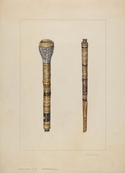 Bengala de Cowhorn de Frank J. Mace
