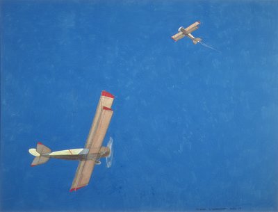 Olhando para o azul de Frank Johnston