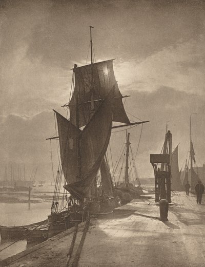 Luz do sol e sombra,1890s (foto) de Frank Meadow Sutcliffe