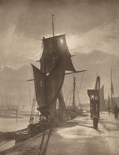 Luz do sol e sombra de Frank Meadow Sutcliffe