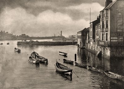 Vista, porto, whitby, norte, yorkshire, c1889 de Frank Meadow Sutcliffe