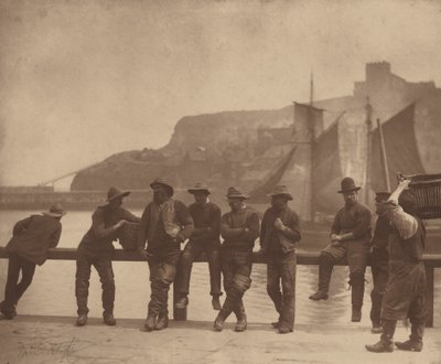 Pescadores de Whitby, c. 1885 (foto) de Frank Meadow Sutcliffe
