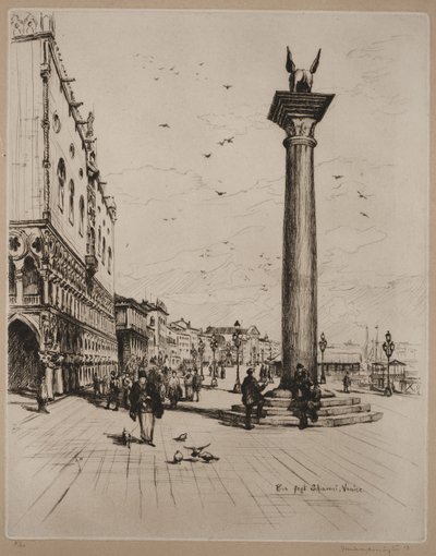 Riva Schiavone, Veneza de Frank Milton Armington