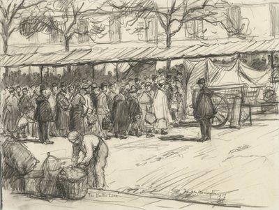 A linha da manteiga, 1917 de Frank Milton Armington