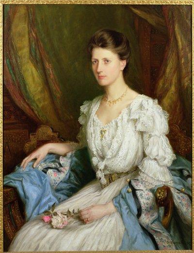 Retrato de uma senhora eduardiana, Rosalie Sinclair de Frank Moss Bennett
