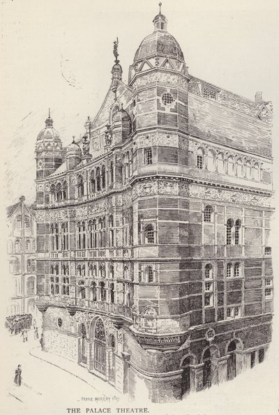 Palace Theatre, Londres (litho) de Frank Murray