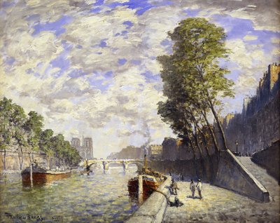 O Quai des Grands-Augustine, Paris, de Frank Myers Boggs