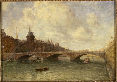 O pont au change e o quai de l
