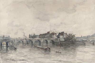 A Ilha, Paris (Pont Neuf) de Frank Myers Boggs