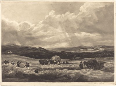 Hayfield em Yorkshire, 1904. de Frank Short