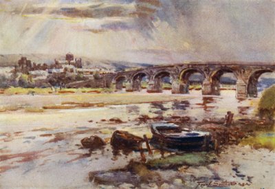 Hexham (cor litho) de Frank Southgate