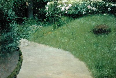 Caminho do jardim de Frank Vincent DuMond