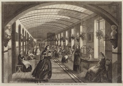 O Hospital Real de Belém, a Galeria das Mulheres de Frank Vizetelly