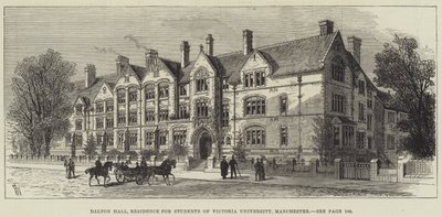 Dalton Hall, residência para estudantes da Universidade de Victoria, Manchester de Frank Watkins