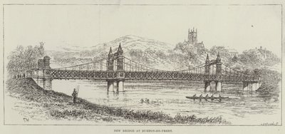 Ponte nova em Burton-on-Trent de Frank Watkins
