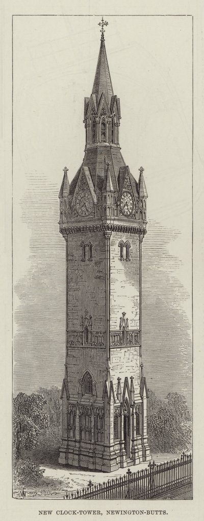 Nova Torre do Relógio, Newington-Butts de Frank Watkins