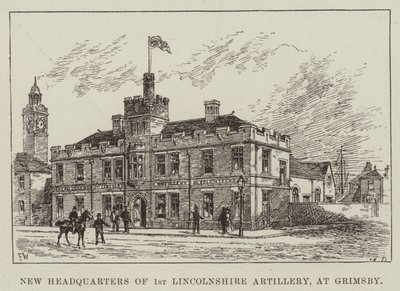 Nova sede da 1ª Artilharia de Lincolnshire, em Grimsby de Frank Watkins