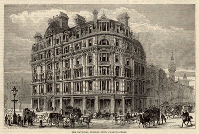 O clube nacional do liberal, cruz de Charing, Londres de Frank Watkins