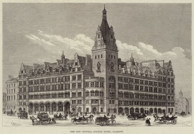O novo hotel da estação central, Glasgow de Frank Watkins