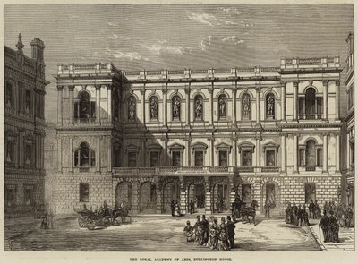 A Academia Real de Artes, Burlington House de Frank Watkins