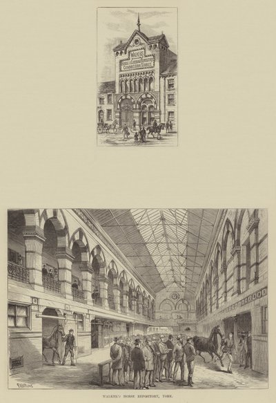 Repositório de Cavalos de Walker, York de Frank Watkins